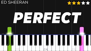 Ed Sheeran  Perfect  Piano Tutorial [upl. by Diane]