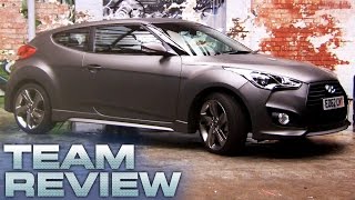 Hyundai Veloster Turbo Team Review  Fifth Gear [upl. by Matilda454]