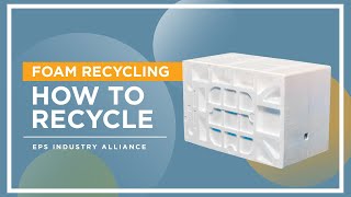 Expanded Polystyrene Recycling How to Recycle Your Foam [upl. by Sorac]