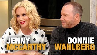 Jenny McCarthy Fights Back Tears as She Gushes About Husband Donnie Wahlberg  Rachael Ray Show [upl. by Netsriik406]