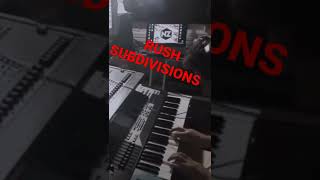 RUSH SUBDIVISIONS cover [upl. by Tartaglia374]