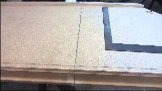 Cutting a Laminate Countertop  DIY [upl. by Maice]