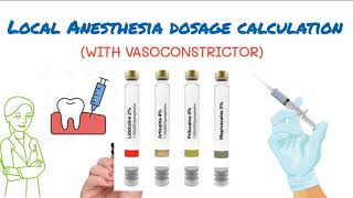 Local Anesthesia with Epinephrine dose calculations  Epinephrine Dose Calculations in Dentistry [upl. by Tibold]