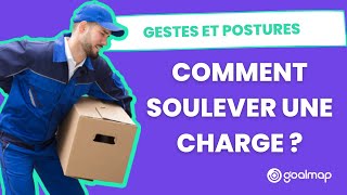 Gestes et postures  Comment soulever une charge correctement [upl. by Eelarac]