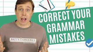 Correct Your Grammar Mistakes  Lesson for Beginner Intermediate amp Advanced Learners [upl. by Megen468]