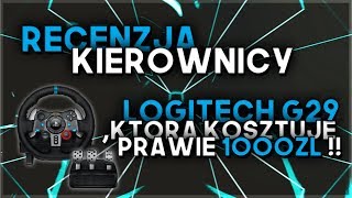 LOGITECH G29  RECENZJA JEDNEJ Z NAJLEPSZYCH KIEROWNIC [upl. by Martreb]