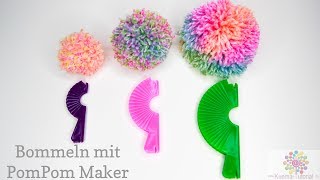 Super einfache Bommeln machen  PomPom Maker [upl. by Meuse]