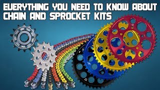 Everything You Need To Know About Chain And Sprocket Kits from Sportbiketrackgearcom [upl. by Jarrid]