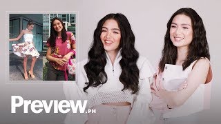 Andrea Brillantes and Francine Diaz React To Their Old OOTDs  Outfit Reactions  PREVIEW [upl. by Alywt]