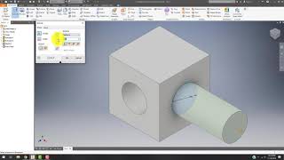 Inventor Tutorial Using Construction Lines  Video 11 [upl. by Lleret772]