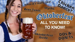 OKTOBERFEST explained by a Munich Native Everything you need to know  Feli from Germany [upl. by Borlase]