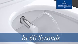 In 60 seconds ViCleanI 100  Villeroy amp Boch [upl. by Velasco654]