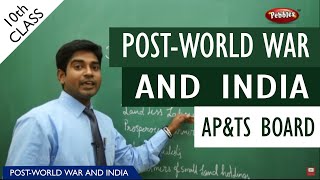 PostWorld war and India full lesson  Class 10 Social studies  APampTS syllabus [upl. by Ahsemik]