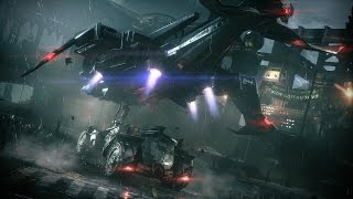 Arkham Knight  Batmobile amp Batwing Top Moments [upl. by Ardua]