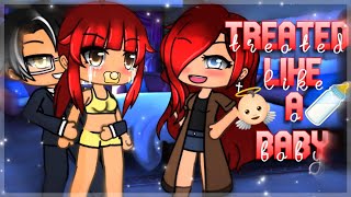 Treated Like A Baby Gacha Life Mini Movie  GLMM [upl. by Etteneg]