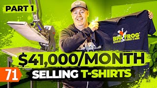 How to Start a 500KYear TShirt Business Pt 1 [upl. by Otineb556]