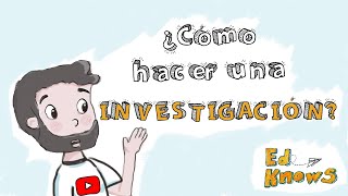 Pasos para hacer una investigación [upl. by Norvol]