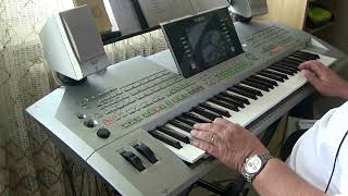 Le Café des trois Colombes  Joe Dassin  Yamaha Tyros 2 [upl. by Ramo976]