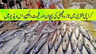 Fish Market Karachi  Fish Harbor Sea food Market  Fish Rate  Karachi Fishri [upl. by Notterb]