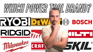 TOP Cordless Power Tool Brands  PRO vs DIY  Which one [upl. by Notsirhc192]