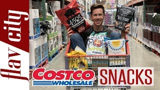 MASSIVE Costco Haul  Every Snack Item Reviewed  What To Buy amp Avoid [upl. by Ennahgem]