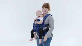 LÍLLÉbaby Carrier Tutorial  Front Outward Carry Position [upl. by Einnov]