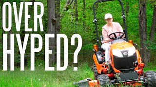 The Kubota BX Sub Compact Tractor Review For Homesteaders [upl. by Orrin]