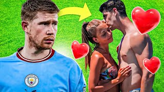 How Thibaut Courtois Stole Kevin De Bruynes GF [upl. by Vidovic]