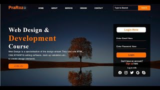 How To Create A Website using HTML amp CSS  StepbyStep Tutorial [upl. by Yezdnil]