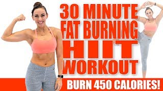 30 Minute FATBURNING HIIT WORKOUT 🔥Burn 450 Calories 🔥Sydney Cummings [upl. by Gauldin]