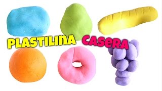 Plastilina Casera para Niños SIN COCINAR PLAY DOH Casero [upl. by Llecram499]