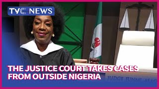 TVC BREAKFAST The Justice Court takes cases from outside Nigeria  Judge Funmi Asaolu [upl. by Daht]