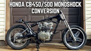 Honda CB500 Monoshock Conversion [upl. by Aida495]