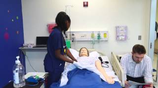 Nursing Simulation Scenario Physical Assessment [upl. by Ennahtur]