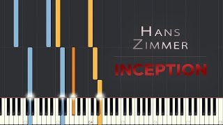 Hans Zimmer  Time  Synthesia Piano Tutorial Simple \\ Jacobs Piano [upl. by Nafri237]