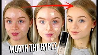 MILANI 2 IN 1 CONCEAL  PERFECT FOUNDATION  NEW SHADE ft boyfriend hehe  sophdoesnails [upl. by Nikita]