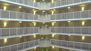 Kone Series 220 Traction Elevators at Crowne Plaza Universal in Orlando FL [upl. by Hairahs]