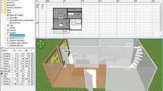 Crear Casa En 3D Con SweetHome3D [upl. by Savitt]