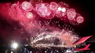 Sydney New Years Eve 20152016 Midnight Fireworks [upl. by Devlen261]