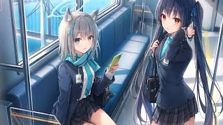 Nightcore  Copines English Lyrics [upl. by Nasah]