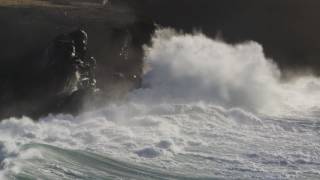 Stormy Seas off the West Coast of Ireland [upl. by Minerva]