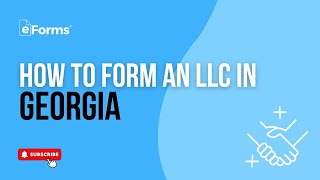 How to Form an LLC in Georgia  StepbyStep Guide [upl. by Airrat]