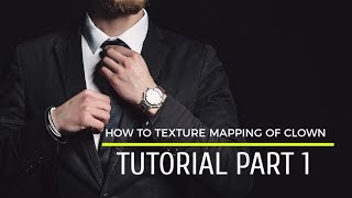 Metasequoia 4 Tutorial Intermediate Level 17  How to Texture Mapping Of Clown Model 1phionestudio [upl. by Beutler178]