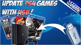 Installing Any PS4 Game Update Offline via USB [upl. by Andersen]