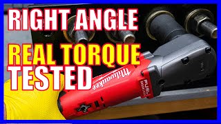 Milwaukee 2565 M12 FUEL Right Angle Impact Wrench Review REAL TORQUE [upl. by Cleti]