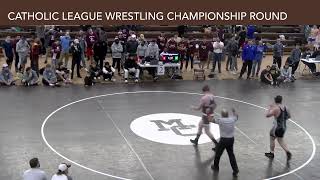 Catholic League Wrestling Championship Round [upl. by Stead317]