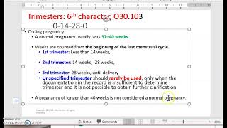 ICD10 coding for Pregnancy [upl. by Shelby842]