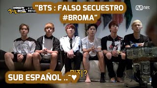 SUB ESPAÑOL BTS Falso secuestro BROMA quot [upl. by Wyon415]