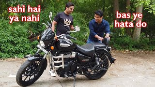 6 months ownership review of royal enfield meteor 350  King Indian [upl. by Darn973]