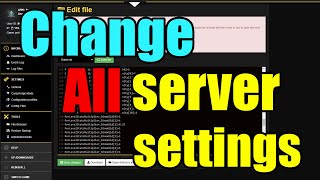 How To Change Settings In Nitrado For A Better Ark Survival Ascended Experience [upl. by Carlstrom]